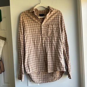 Flannel button up